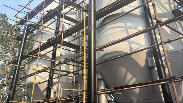 某水務(wù)集團(tuán)排泥水項(xiàng)目琥寧污泥減量化工藝施工紀(jì)實(shí)